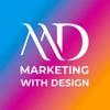 Marketing With Design Logo