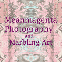 Meanmagenta Marbling & Photography Logo