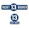 13 Yacht Broker Logo