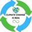 Climate change is real Logo