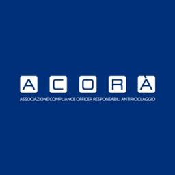 ACORA'​ (ASSOCIAZIONE COMPLIANCE OFFICER E RESPONSABILI ANTIRICICLAGGIO) Logo
