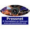 Pressnet: Periodistas, Periodismo y Medios de Comunicación . Journalists, Journalism and Mass Media Logo
