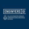 ENGINYERS.GI Col·legi d'Enginyers Graduats i Enginyers Tècnics Industrials de Girona Logo