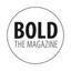 BOLD THE MAGAZINE (neutrales GRAU Verlag) Logo