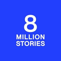 8 Million Stories Logo