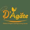 Mediterrane Feinkost D‘Agate Catering Logo