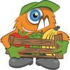 Obstmonster- Der Obstkorb Logo