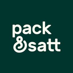 pack&satt – vegane Fertiggerichte Logo