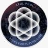 STAKE FOR FUTURE - AZUL a Cardano stakepool Logo