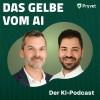 Das Gelbe vom AI Podcast Logo
