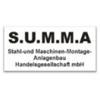 S.U.M.M.A Stahl- und Maschinenbau Logo