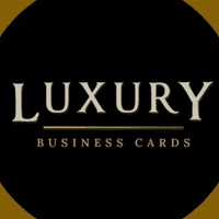 Luxury Business Cards AE Logo