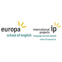 Europa School of English and IP International Projects Logo