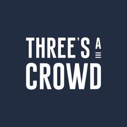 Three's A Crowd Logo