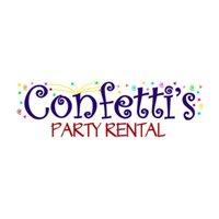 Confetti's Party Rental Logo