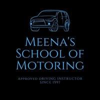 Meena's School of Motoring Logo
