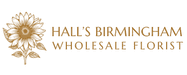 Halls Birmingham Wholesale Florist Logo