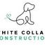 White Collar Construction Logo