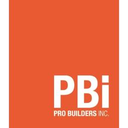 Pro Builders Inc. - PBI Logo