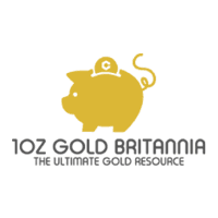 1oz Gold Britannia Logo