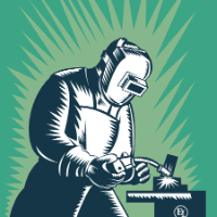 Salahudin Welding and Metal Work Logo