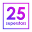 25superstars Logo