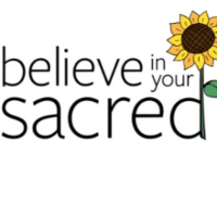 Believe In Your Sacred Logo
