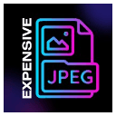 ExpensiveJPEG Logo