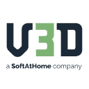 V3D a SoftAtHome company Logo