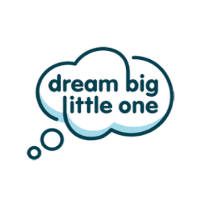 Dream Big Little One Nursery Logo