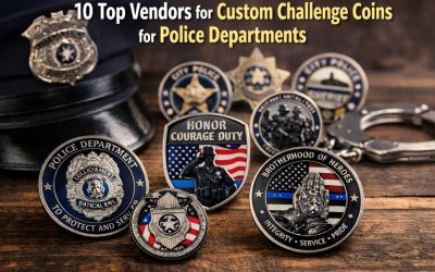 10 Top Vendors for Custom Challenge Coins for Police Departments