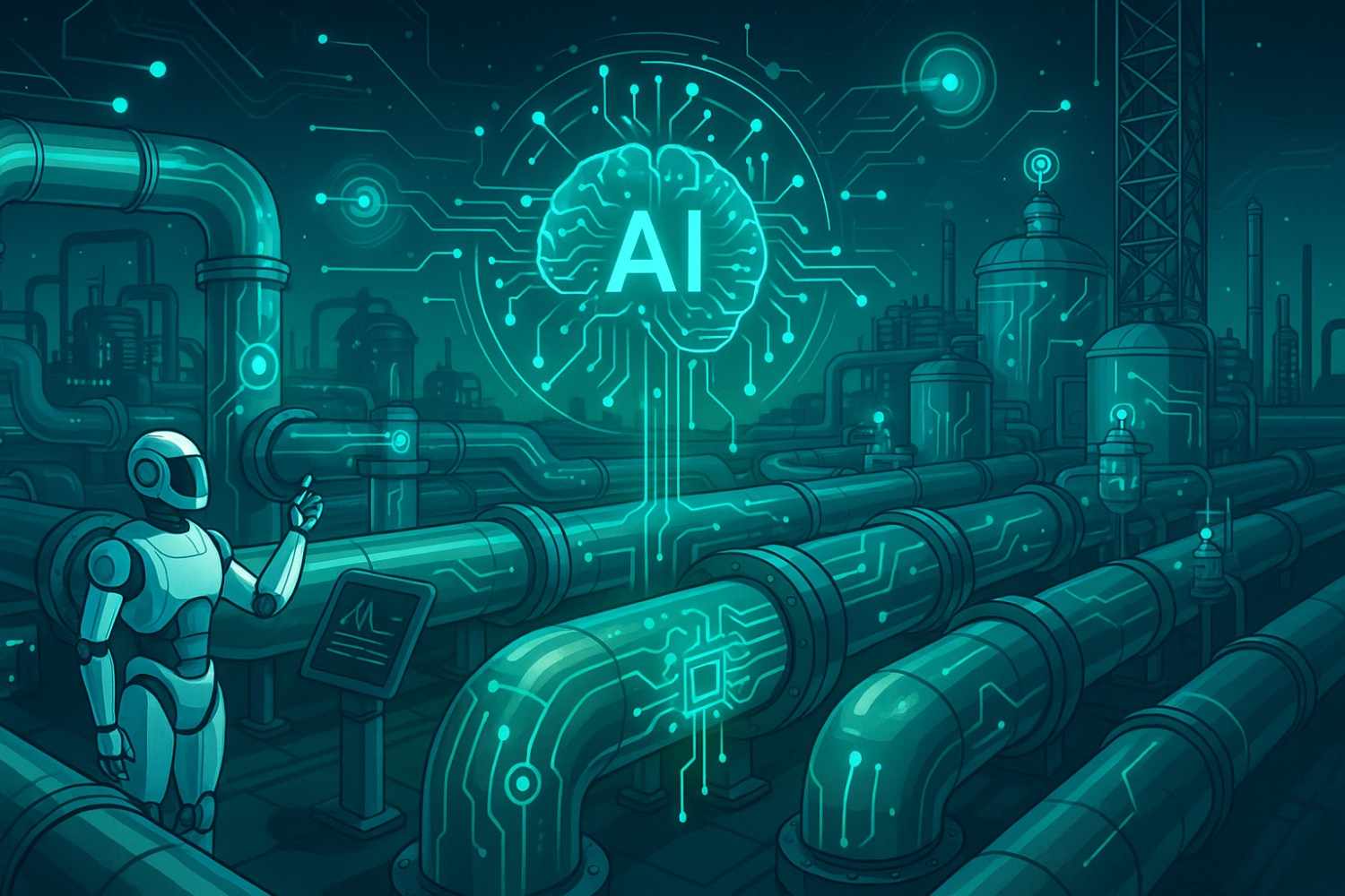 AI in Midstream Energy: How Automation Is Reshaping Pipelines