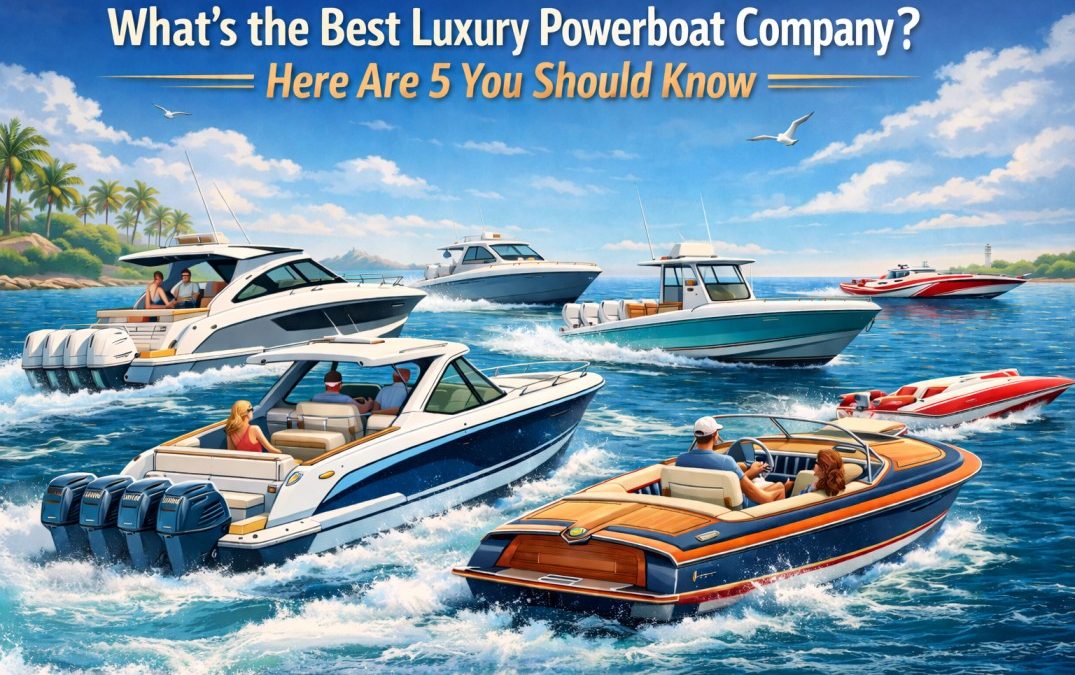 What’s the Best Luxury Powerboat Company? Here Are 5 You Should Know