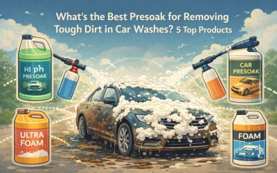 What’s the Best Presoak for Removing Tough Dirt in Car Washes? 5 Top Products