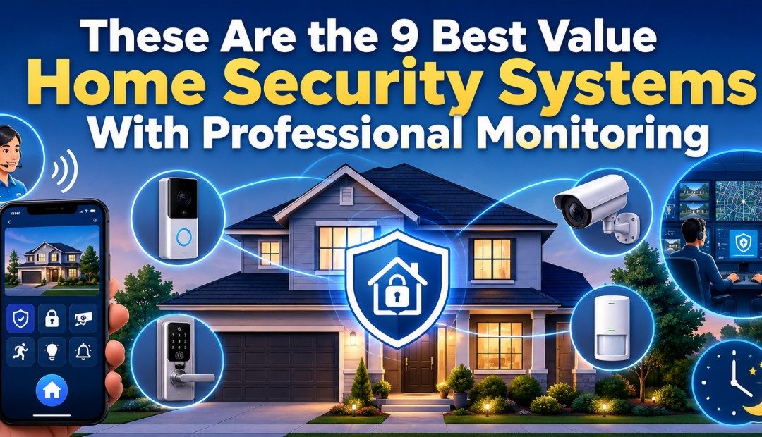 These Are the 9 Best Value Home Security Systems With Professional Monitoring
