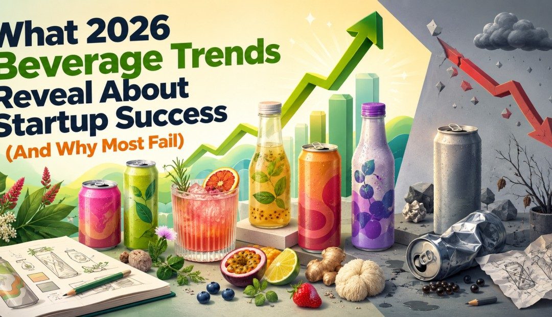 What 2026 Beverage Trends Reveal About Startup Success (And Why Most Fail)