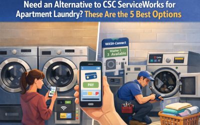 Need an Alternative to CSC ServiceWorks for Apartment Laundry? These Are the 5 Best Options