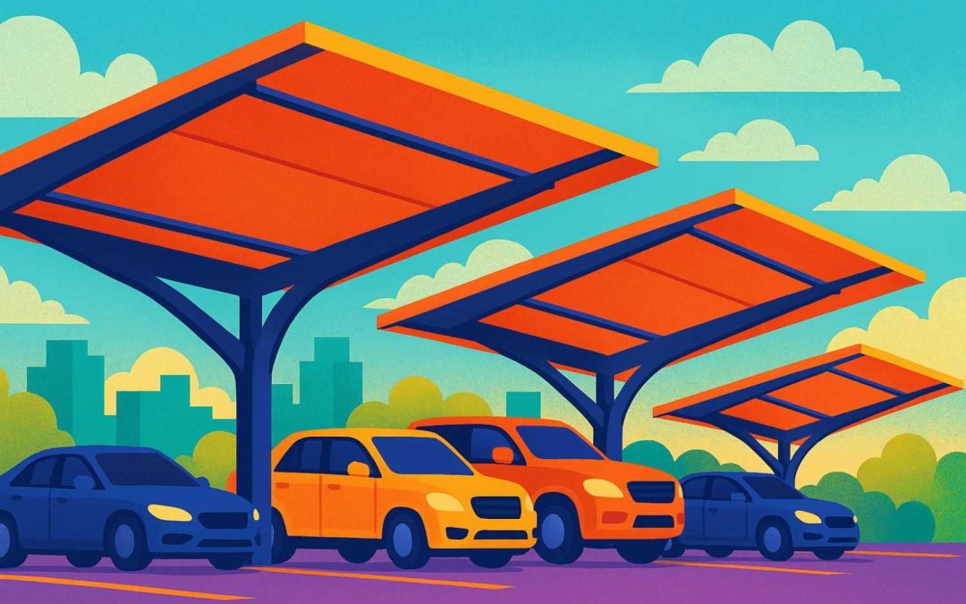 What’s the Best Type of Cantilever Shade Structure for Large Lots? 6 Options for Business Owners