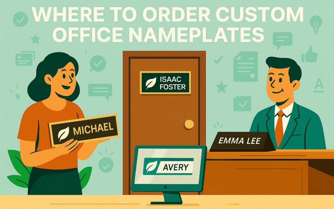 Where to Order Custom Office Nameplates