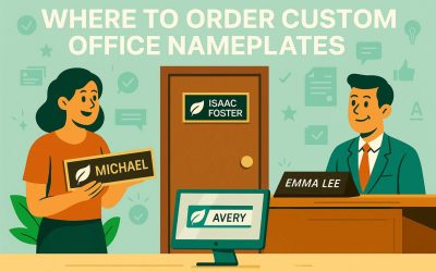 Where to Order Custom Office Nameplates