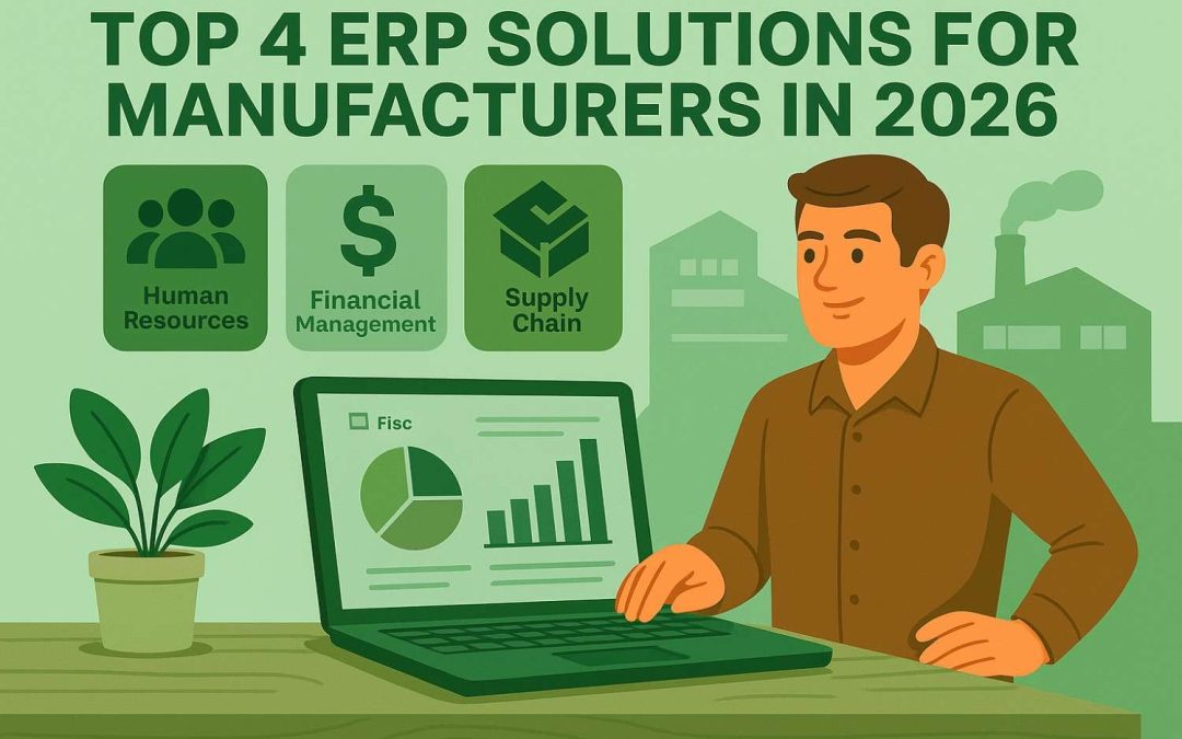 Top 4 ERP Solutions for Manufacturers in 2026