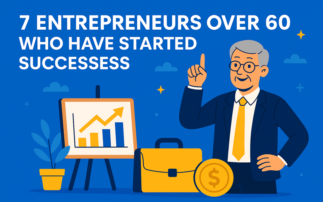 7 Entrepreneurs Over 60 Who Started Successful Businesses