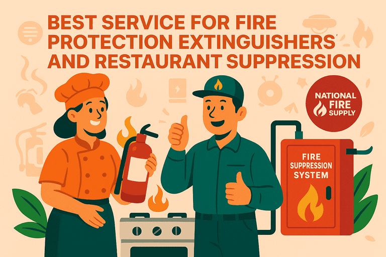 Who Has the Best Service for Fire Protection Extinguishers and Restaurant Suppression