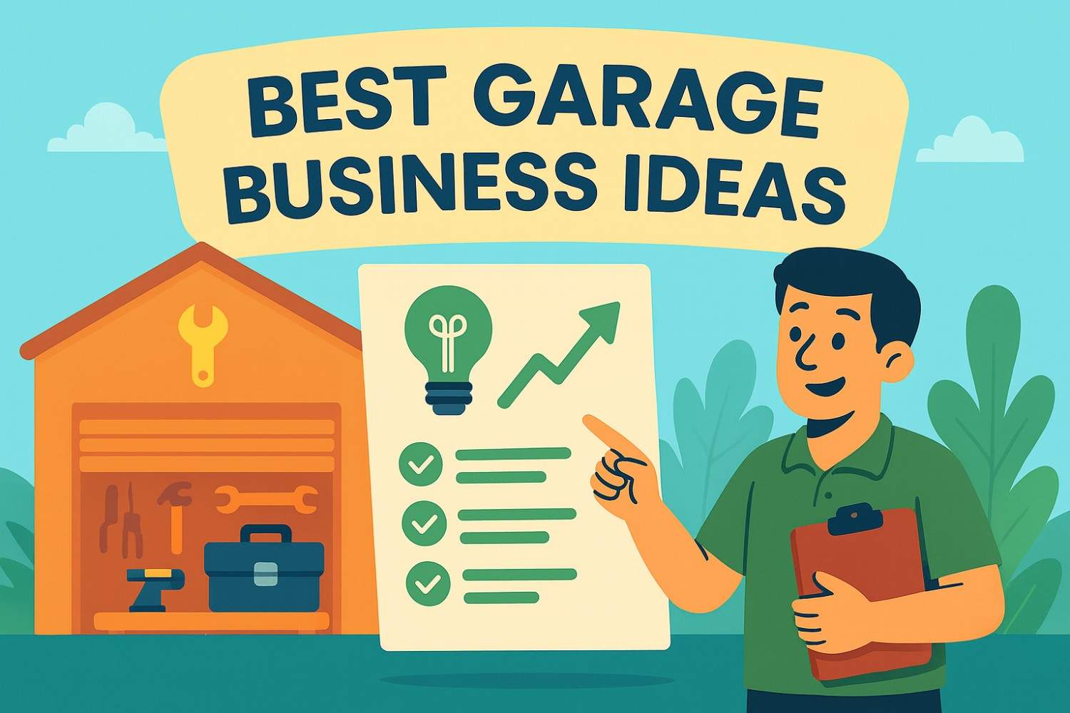 Get inspired from this list of profitable garage business ideas