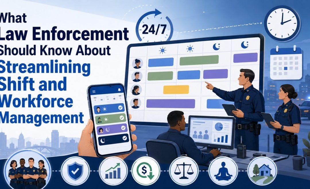What Law Enforcement Should Know About Streamlining Shift and Workforce Management