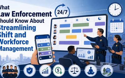 What Law Enforcement Should Know About Streamlining Shift and Workforce Management