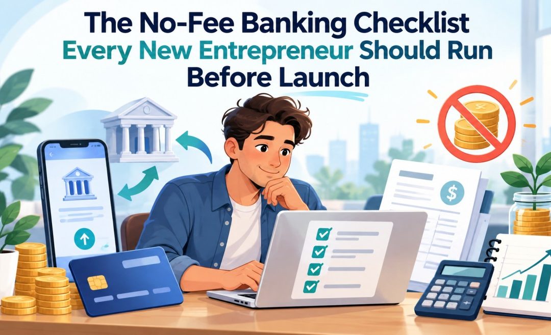 The No-Fee Banking Checklist Every New Entrepreneur Should Run Before Launch