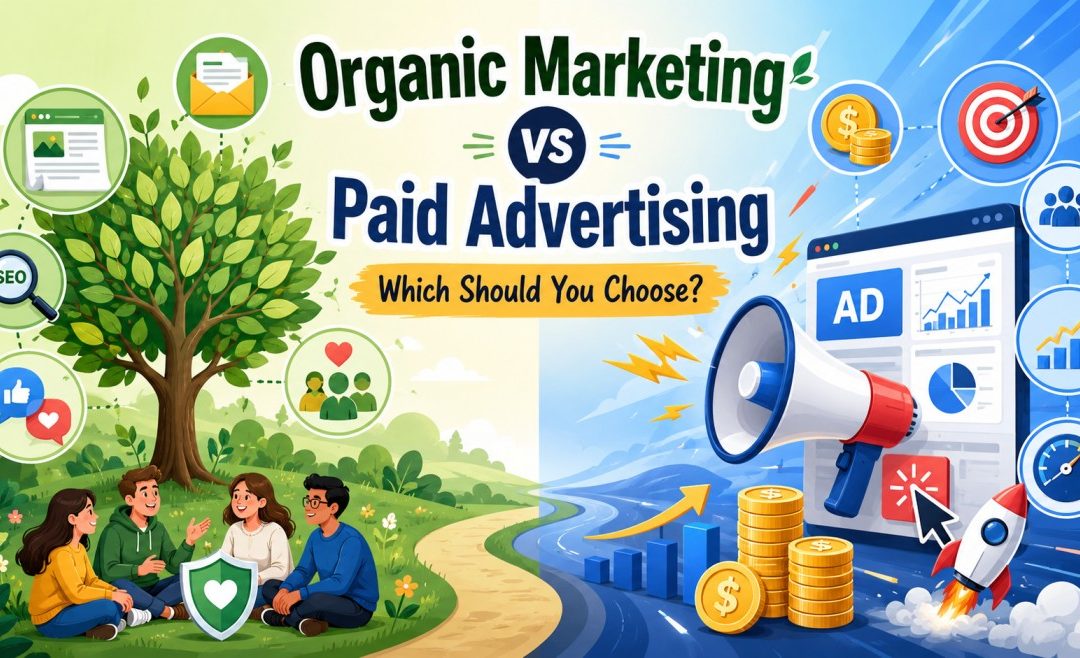 Organic Marketing vs Paid Advertising: Which Should You Choose?
