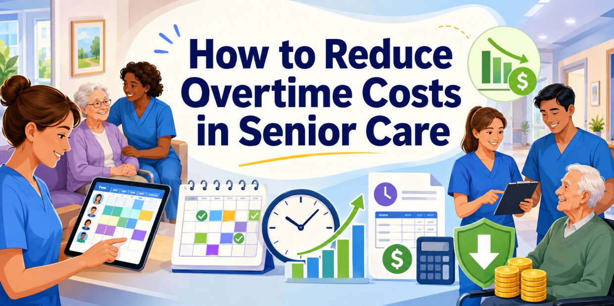 How to Reduce Overtime Costs in Senior Care