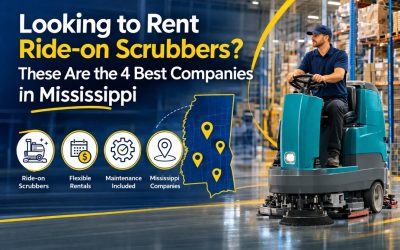 Looking to Rent Ride-on Scrubbers? These Are the 4 Best Companies in Mississippi